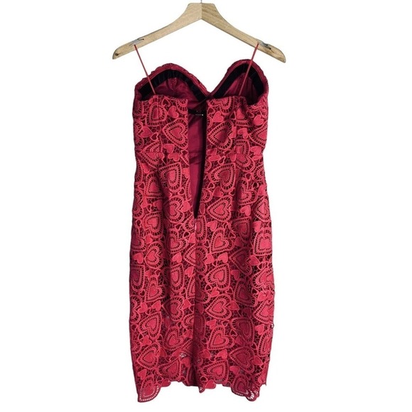 Milly Luisa Sweetheart Lace Strapless Sheath Dress Womens Size 4 NWT $525 - Picture 16 of 16